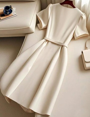 Rochie medie SHEIN, bej