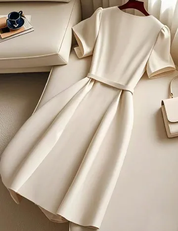 Rochie medie SHEIN, bej