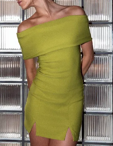 Fusta Zara, verde olive