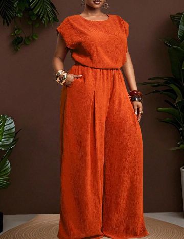 Compleu SHEIN CURVE, caramiziu