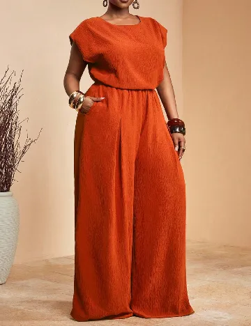 Compleu SHEIN CURVE, caramiziu