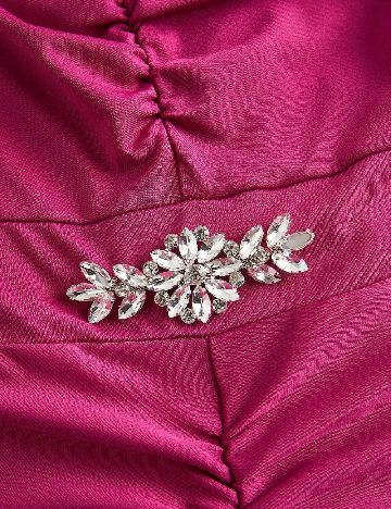 Rochie medie SHEIN CURVE, magenta