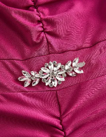 Rochie medie SHEIN CURVE, magenta