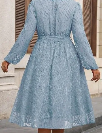 Rochie medie SHEIN CURVE, albastru