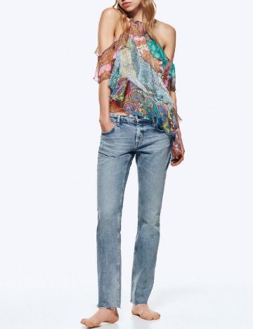 Top Zara, mix culori