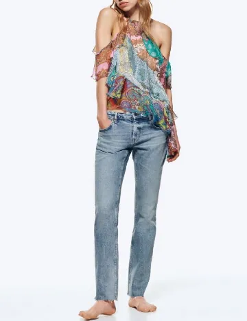 Top Zara, mix culori