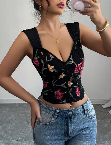 Top SHEIN, mix culori