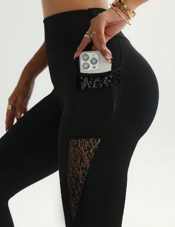 Colanti SHEIN, negru