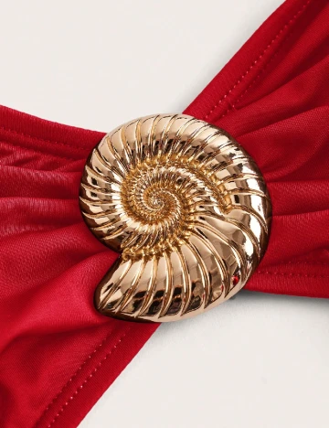 Costum de baie SHEIN, rosu