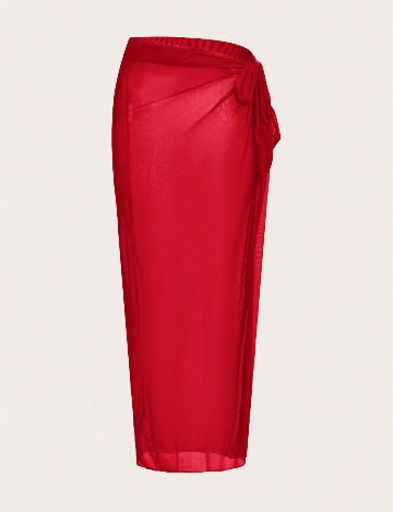 Costum de baie SHEIN, rosu