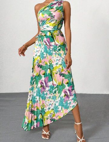 Rochie lunga SHEIN, floral print