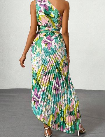 Rochie lunga SHEIN, floral print