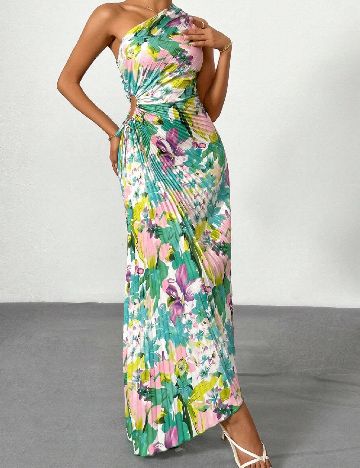 Rochie lunga SHEIN, floral print
