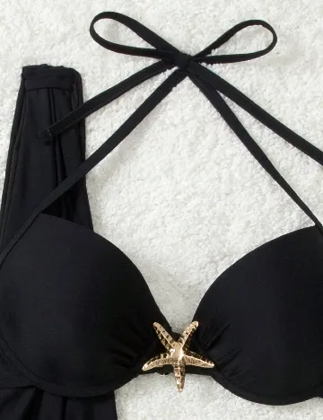 Costum de baie SHEIN, negru