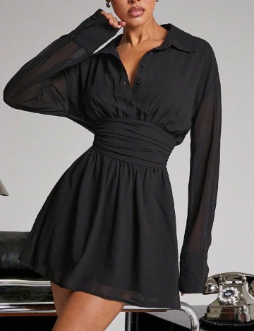 Rochie scurta Haute, negru