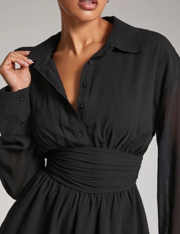 Rochie scurta Haute, negru