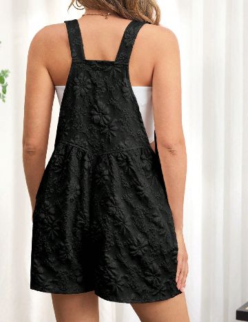 Salopeta SHEIN Maternity, negru