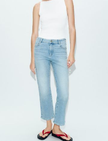 Blugi Zara, albastru