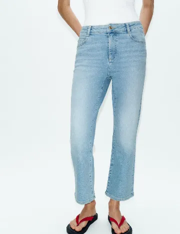 Blugi Zara, albastru