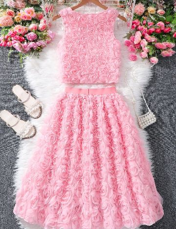 Compleu Shein Kids, roz