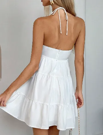 Rochie scurta SHEIN, alb