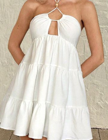 Rochie scurta SHEIN, alb