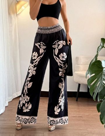 Pantaloni SHEIN, negru