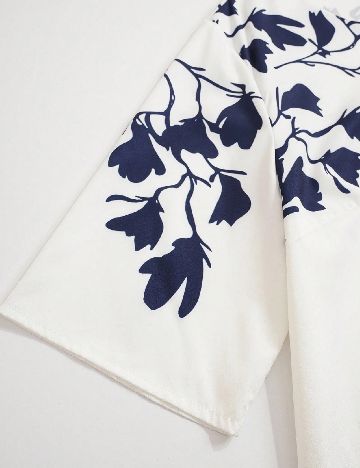 Compleu Emery Rose Curve, alb/bleumarin