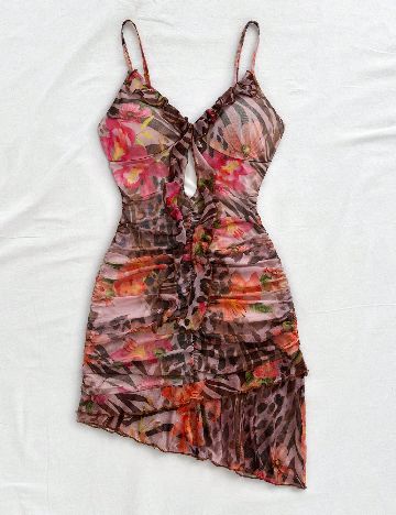 Rochie scurta SHEIN, mix culori