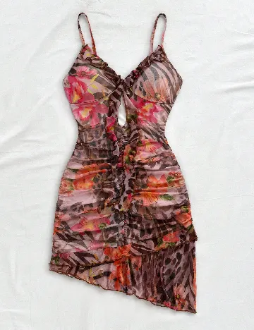 Rochie scurta SHEIN, mix culori