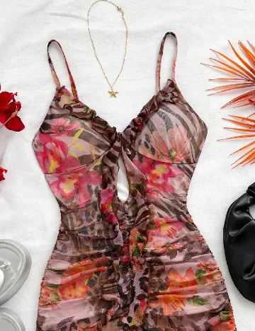 Rochie scurta SHEIN, mix culori