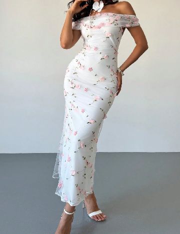 Rochie lunga SHEIN, alb