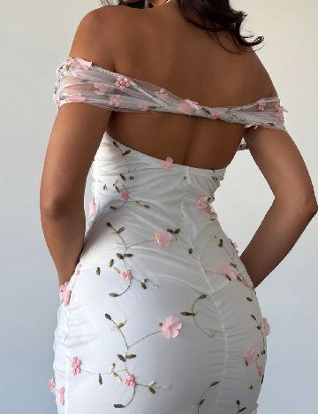 Rochie lunga SHEIN, alb