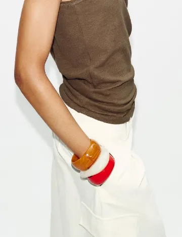 Set Bratari 3 bucati Zara, mix culori