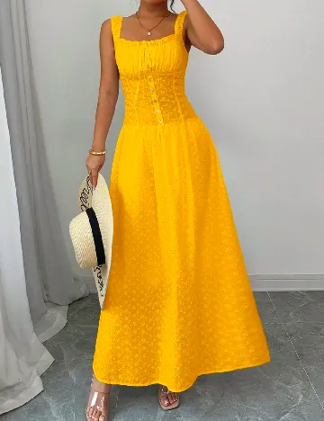 Rochie lunga SHEIN, galben