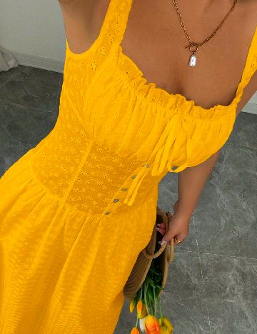 Rochie lunga SHEIN, galben