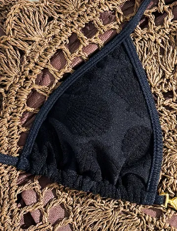 Sutien de baie SHEIN, negru