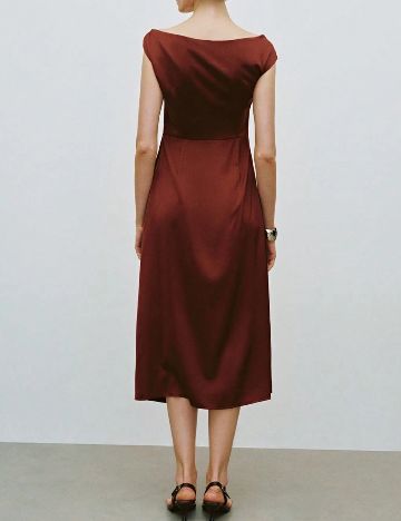 Rochie medie SHEIN, maro