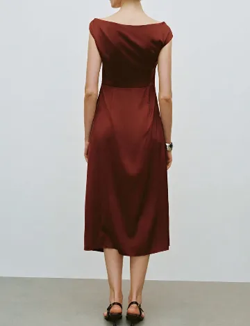 Rochie medie SHEIN, maro