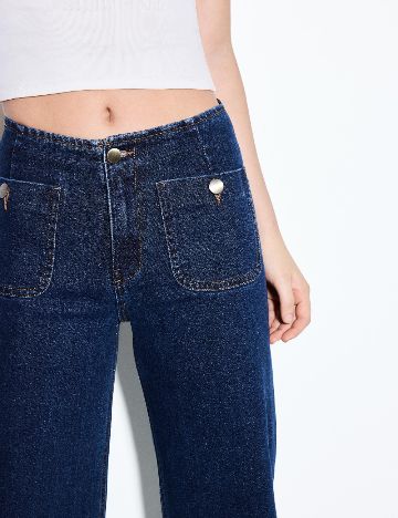 Blugi Stradivarius, bleumarin