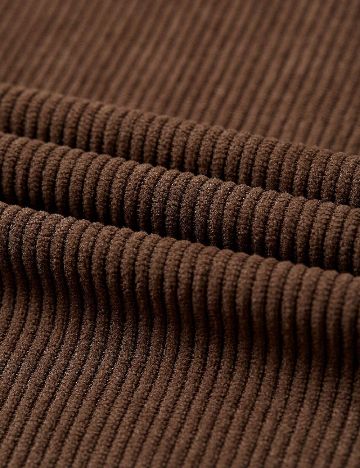 Fusta SHEIN CURVE, maro