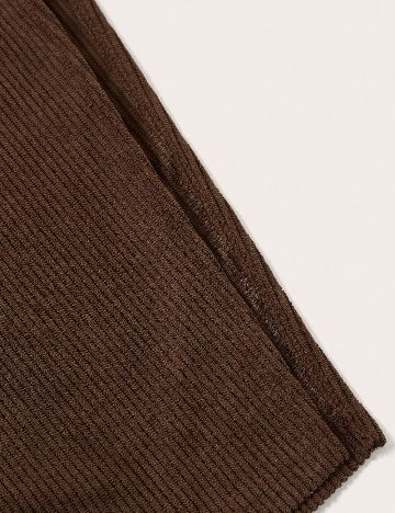 Fusta SHEIN CURVE, maro