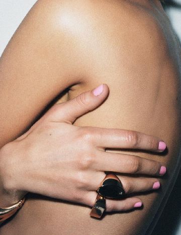 Set Inele 2 bucati Zara, auriu