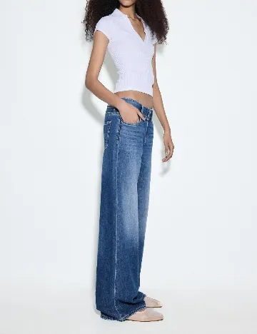 Blugi Stradivarius, albastru