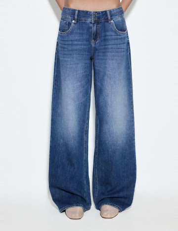 Blugi Stradivarius, albastru