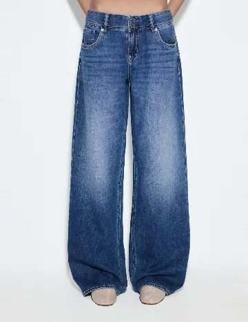 Blugi Stradivarius, albastru