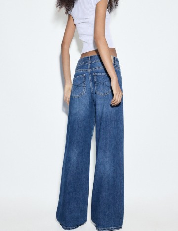 Blugi Stradivarius, albastru