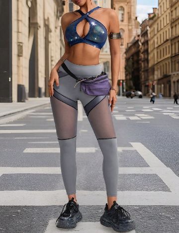 Bustiera SHEIN, albastru