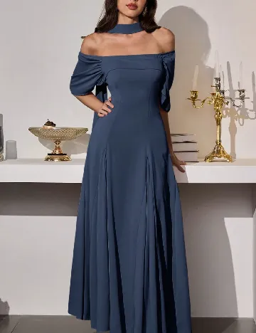 Rochie lunga SHEIN, albastru