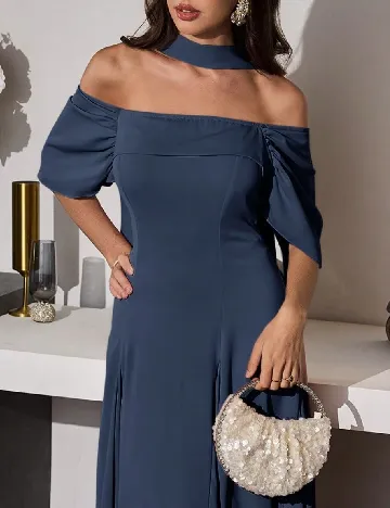 Rochie lunga SHEIN, albastru